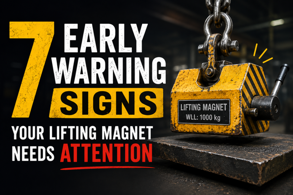 7 Early Warning Signs Your Lifting Magnet Needs Attention